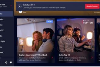 Delta expands its flagship Sync seatback feature to 330 aircraft