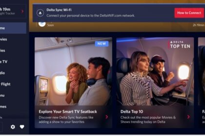 Delta expands its flagship Sync seatback feature to 330 aircraft