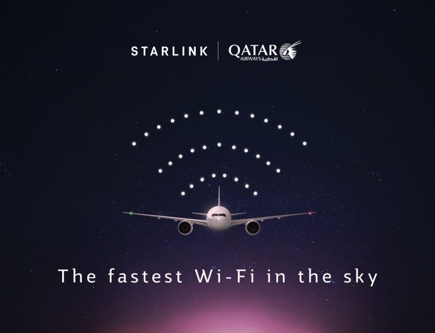 Qatar Airways brings ‘Starlink’ revolution to the skies