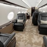 Gulfstream tests its first outfitted G800