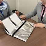 ANA takes lead in fire-resistant electronics storage bags