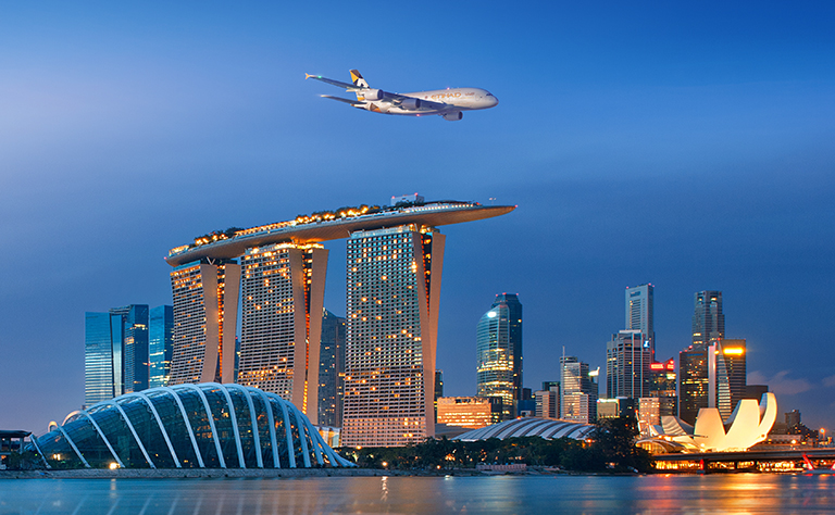 Etihad enhances Abu Dhabi-Singapore travel experience with iconic A380