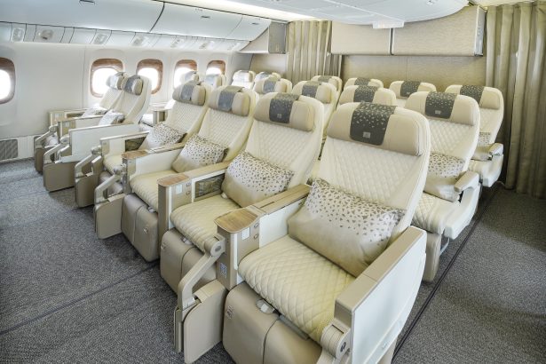Emirates accelerates retrofit rollout, expands Premium cabin experience to eight new cities