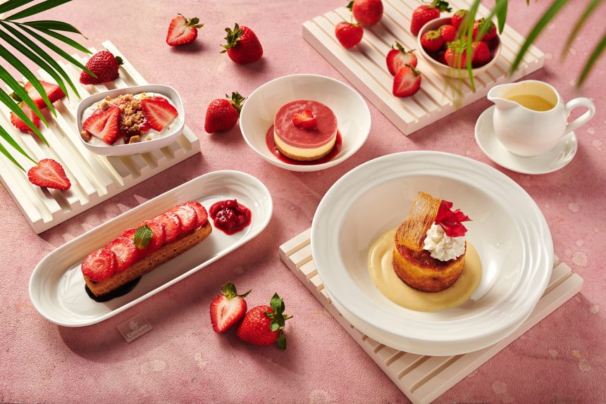 Emirates Launches Limited-Time Strawberry Menu on UK Flights