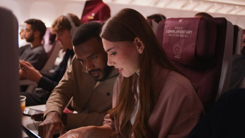 Qatar Airways becomes first airline to fully equip over 50 aircraft with Starlink Wi-Fi