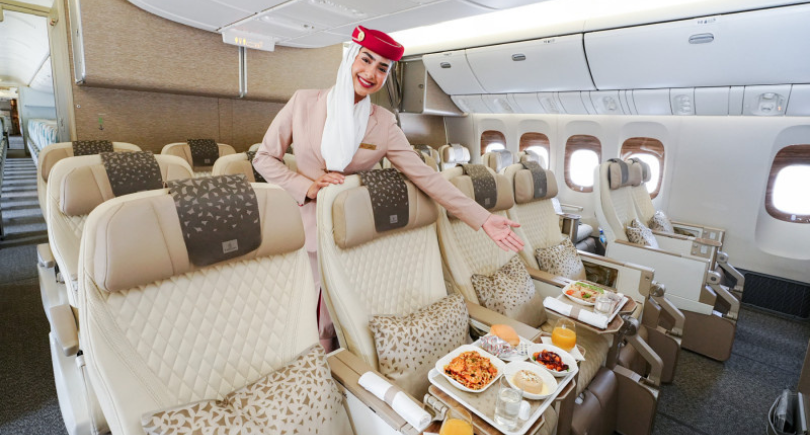 Emirates upgraded Boeing 777 cabin design