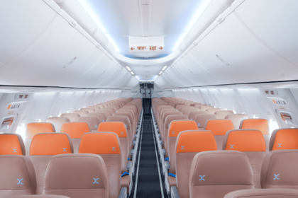 Air India Express unveils its first Boeing 737 with redesigned cabin interiors, blending comfort, efficiency, and modern design in low-cost travel.