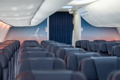 LOT Polish Airlines 737 MAX cabin interiors