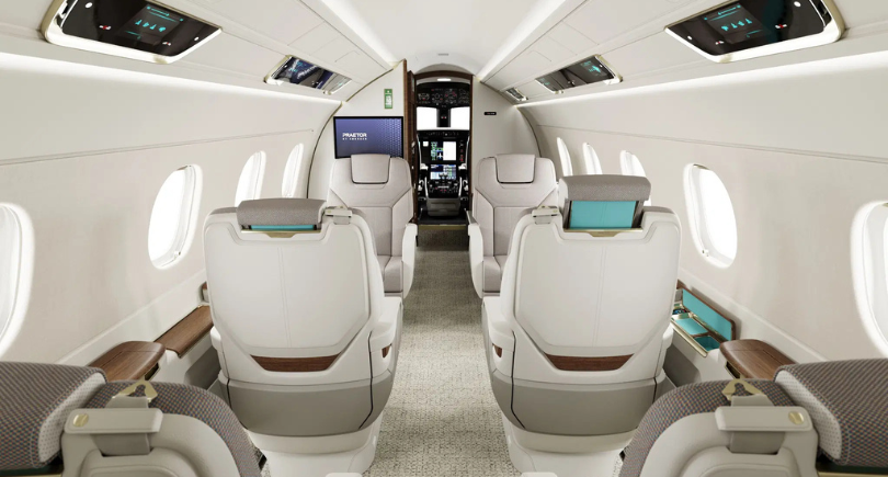 Embraer Praetor 500E and Embraer Praetor 600E.