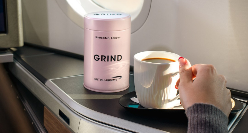 British Airways & Grind partnership