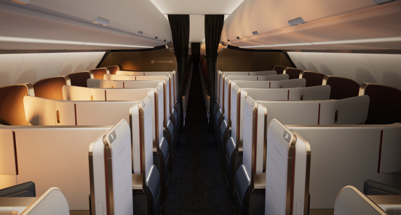 Air Canada’s ‘Glowing Hearted’ Cabin redefining premium travel