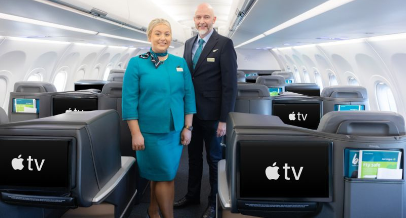 Aer Lingus adds Apple TV to A330 and A321 IFE