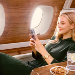 Emirates first A380 Starlink installation