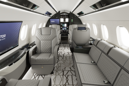 Praetor 600E gains triple certification with upgraded cabin tech
