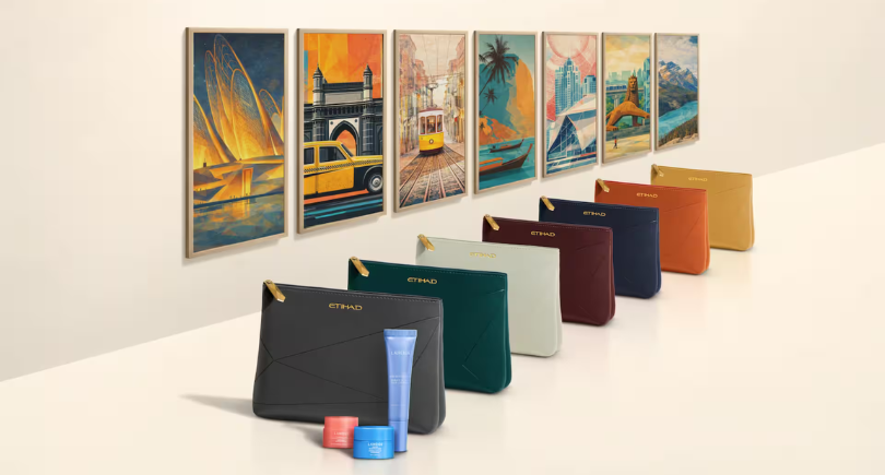 Etihad introduces destination-themed Business amenity kits