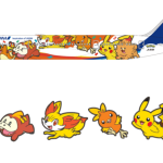 ANA debuts Pokémon jet red and green aircraft with themed interiors