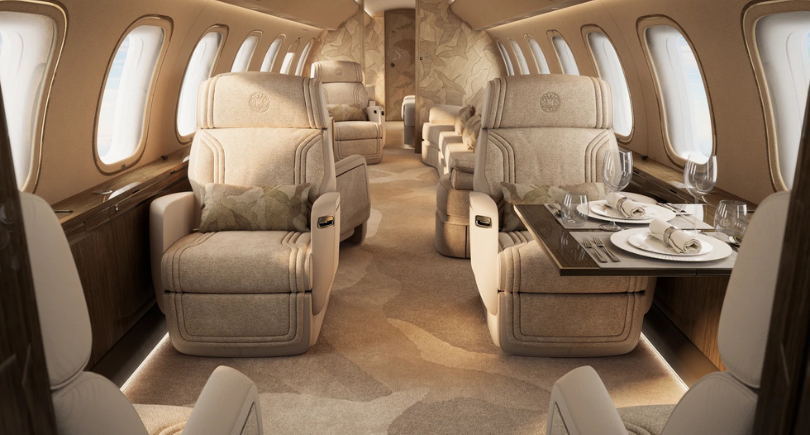 Bombardier and ELIE SAAB unveil bespoke cabin design for Global 8000
