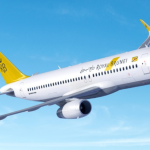 Royal Brunei Airlines Airbus A320neo in flight, representing the airline’s digital maintenance transformation.