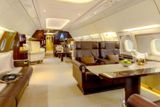 Luxury ACJ318 Elite+ cabin added to DC Aviation Al-Futtaim charter fleet.