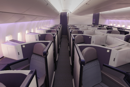 Air New Zealand unveils new Business Premier cabin for Boeing 777-300ER.