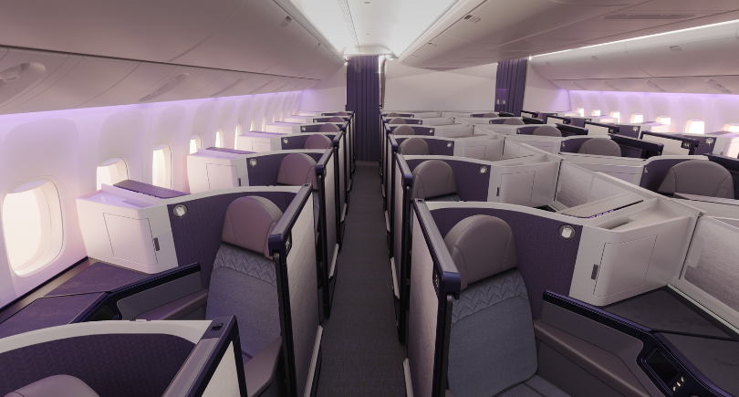 Air New Zealand unveils new Business Premier cabin for Boeing 777-300ER.