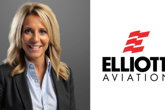 Meghan Welch promoted to Vice President of Sales at Elliott Aviation.