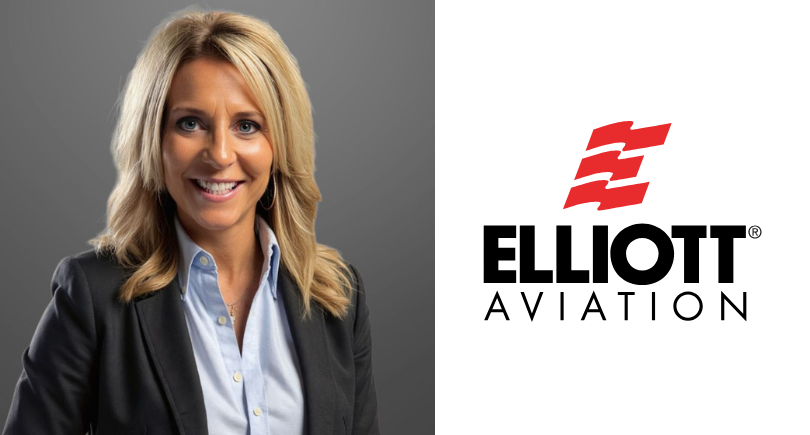 Meghan Welch promoted to Vice President of Sales at Elliott Aviation.