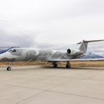 Duncan Aviation completes a bespoke Gulfstream G450 refurbishment featuring heritage-inspired camouflage and residential-style cabin design.