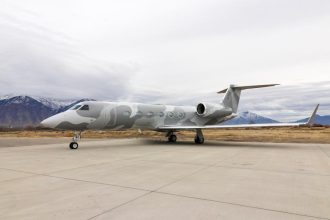 Duncan Aviation completes a bespoke Gulfstream G450 refurbishment featuring heritage-inspired camouflage and residential-style cabin design.