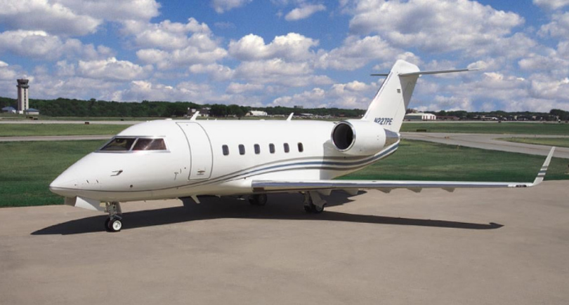 Private jet on the airport apron representing Priester Aviation’s fleet.