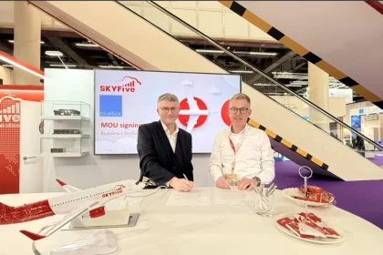 SkyFive and Bluebox integrate A2G connectivity with Bluebox’s inflight entertainment and passenger services platform.
