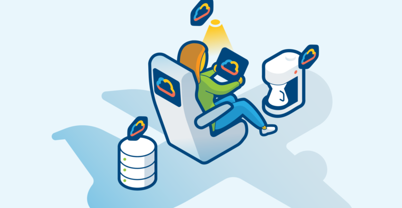 Axinom On-Board Cloud connecting seatback and cabin devices