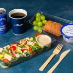 Alaska Airlines new Main Cabin meal options including breakfast and lunch dishes