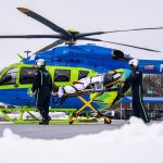 ChristianaCare LifeNet five-blade Airbus H145 helicopter
