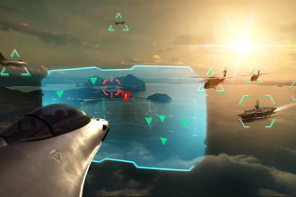 BAE Systems AN/APX-127(V)1 combined interrogator transponder IFF system