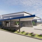 Ocean Aviation’s planned private aviation campus at Miami Executive Airport featuring an FBO terminal, aircraft hangars and supporting infrastructure